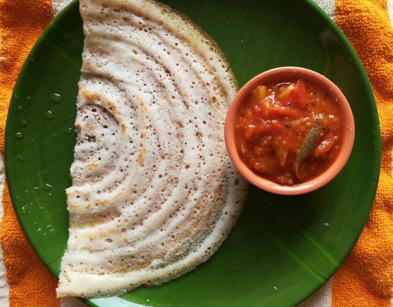 Tomato Brinjal Chutney for dosa, How to make Tomato Brinjal Chutney, Kathirikai Chutney